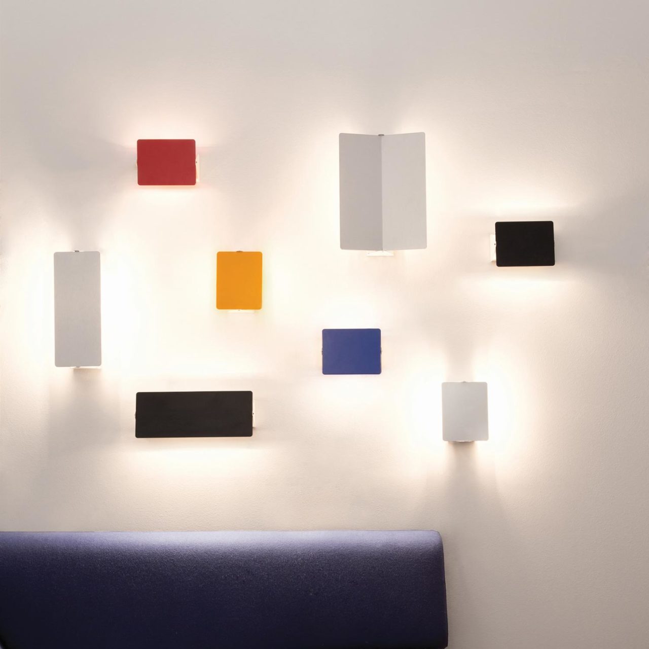Applique À Volet Pivotant Plié Wall Lamp by Nemo Lamps